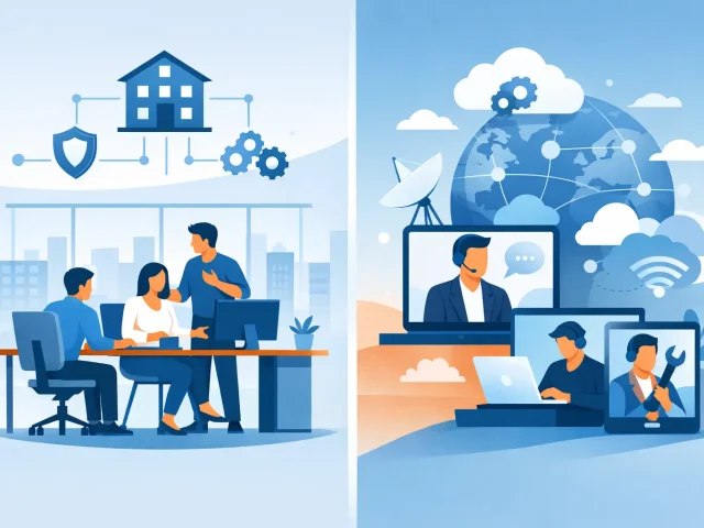 Outsourced It Vs In-House It: Key Differences Explained